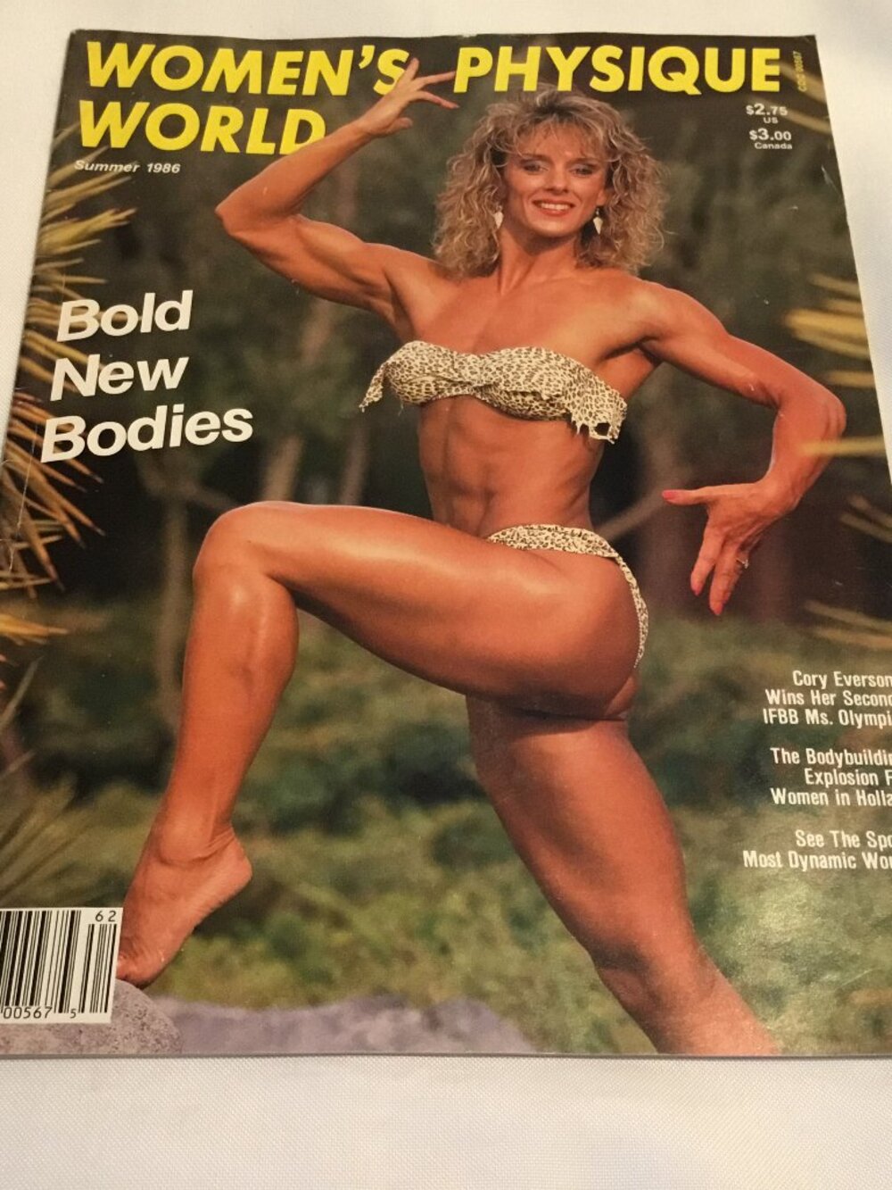 WOMEN'S PHYSIQUE WORLD Summer 1986 Cory Everson Bodybuilding Magazine